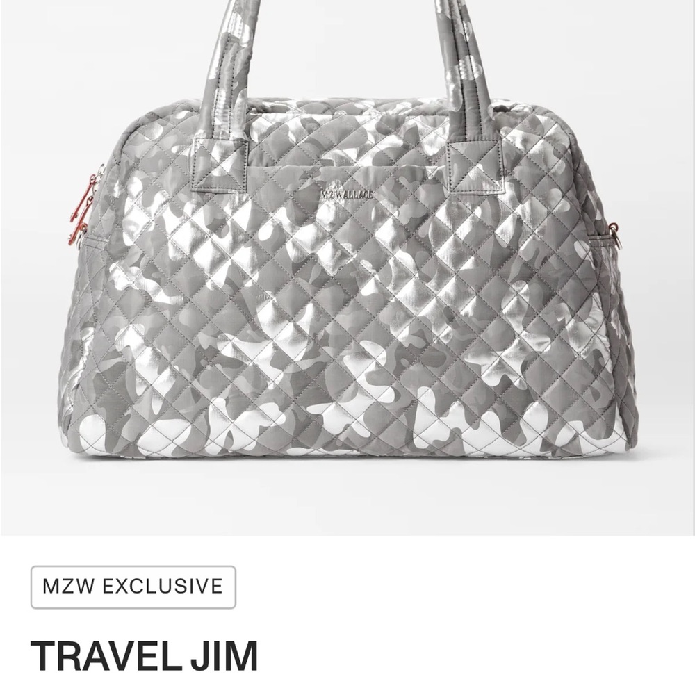 Mz Wallace exclusive camo travel gym price $325.00. MSRP $315.00 plus tax.